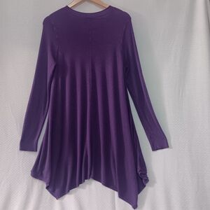 Eileen Fisher Purple Women's Tunic  Top